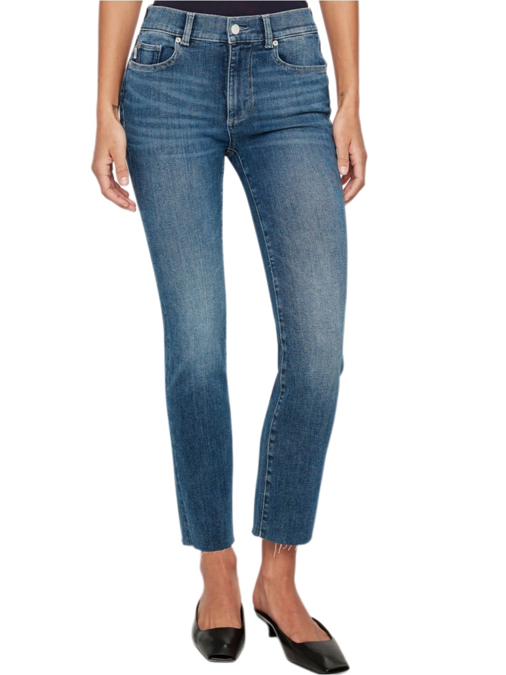 DL1961 Mara Straight 27” Mid Rise Jeans